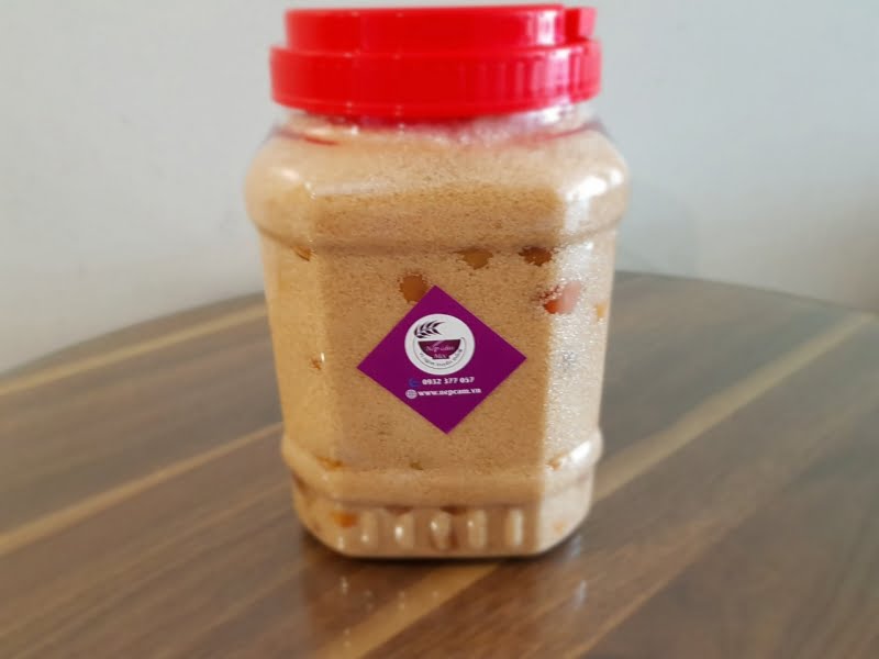 Mơ ngâm đường tại Nếp Cẩm Mộc