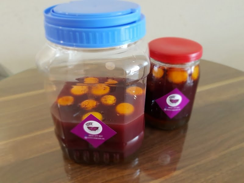 Bình rượu sau khi ngâm