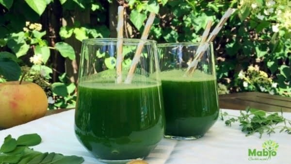 Uống nước rau diếp cá lợi sữa