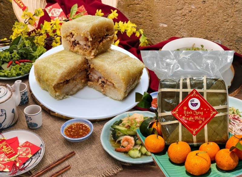 Mua sỉ bánh chưng Bắc tại TPHCM