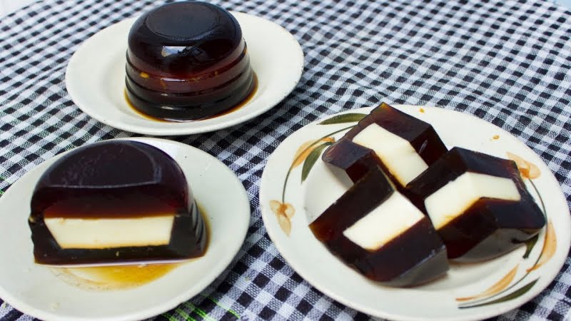 Rau câu bánh flan là 2 món ăn không thể không nhắc tới khi nói về món ăn vặt Sài Gòn