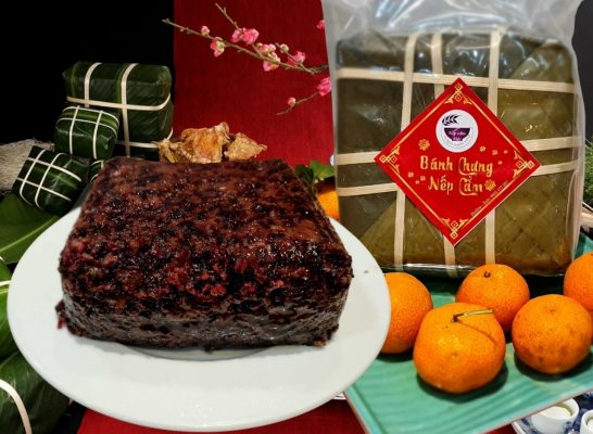 bánh chưng nếp cẩm