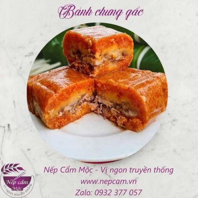 bánh chưng gấc