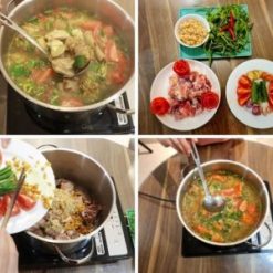 Lẩu gà rượu nếp