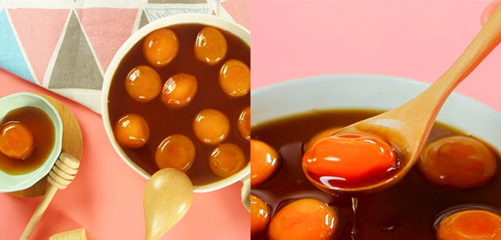 cách ngâm trứng gà mật ong